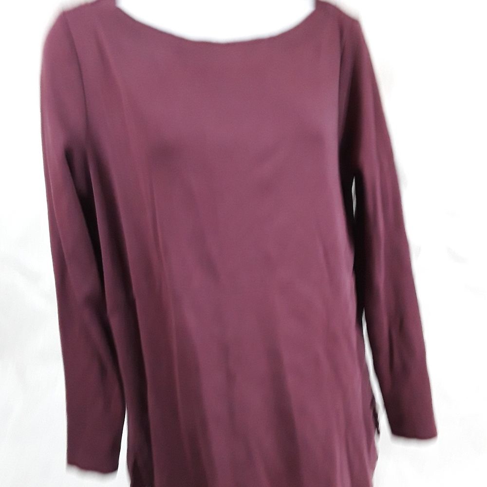 J Jill Perfect Pima Cotton Shirttail Tunic M